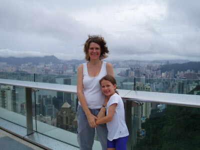 Wild and windy on the peak!