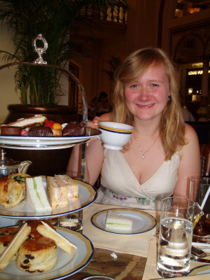 Girls tea at The Peninsular.