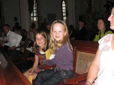 Chrstingle Service at St. Johns Cathedral.