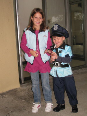 That Police uniform again.