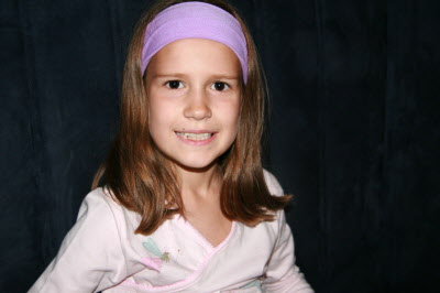Our girl is 8