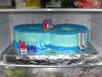 Safely in the fridge