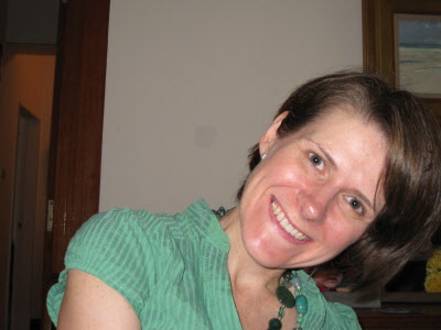 Susan in green!