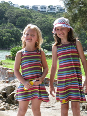 Twins - Olivia and Lottie.
