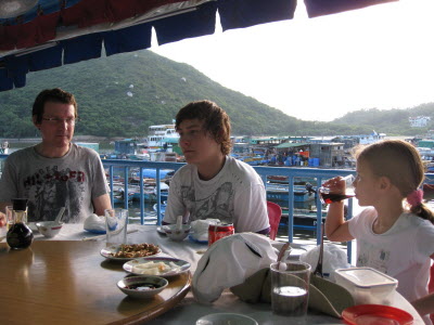 Sea food supper - Lamma.