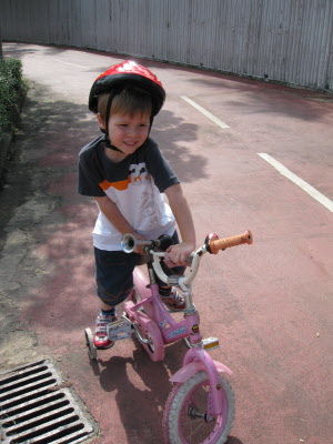 Cycling in Shatin.