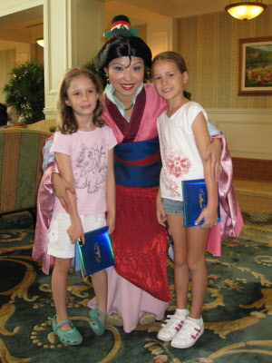 Disney visit with the Grants.