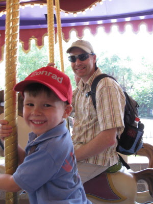 Disney visit with the Grants.