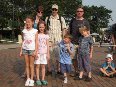 Disney visit with the Grants.