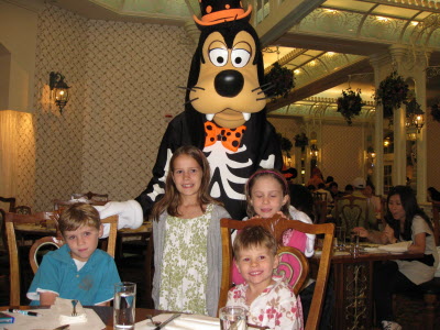 Disney visit with the Grants.