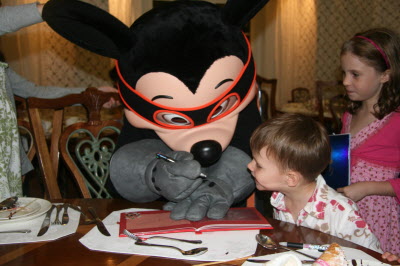 Disney visit with the Grants.