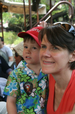 Disney visit with the Grants.