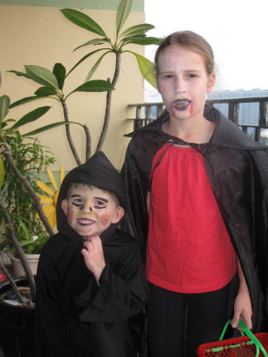 Halloween at Middleton Towers.