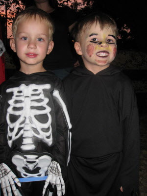 Halloween at Middleton Towers.