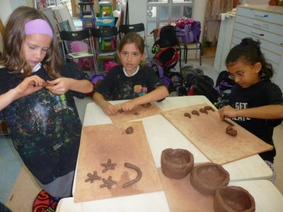 Pottery class for Lottie's year.