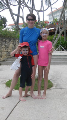 Swimmers.