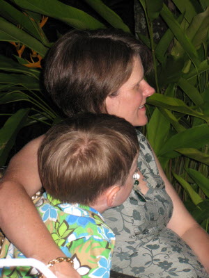 Conrad & his Mummy.