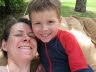 Conrad & his Mummy.