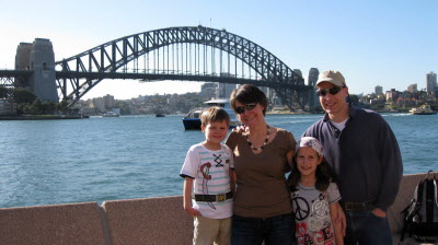 Family shot in Sydney.