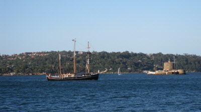 Sydney harbour.