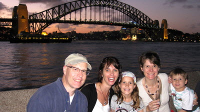 Peter, Iz, Lottie, Susan and Conrad.
