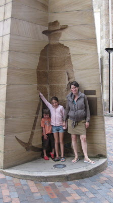 At the Rocks.