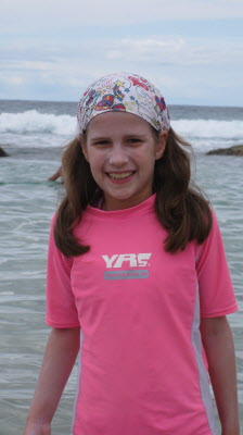 At Bronte beach.