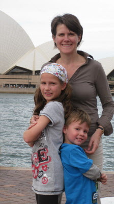 Susan, Lottie and Conrad.