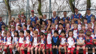 Under 6 rugby club.