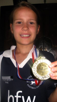 Hockey award - most improved player.