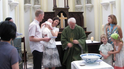Wintle christening.