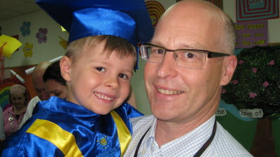 Conrad & Daddy.