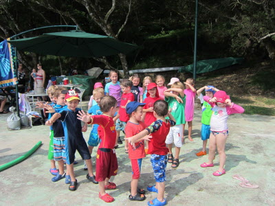 Hadley and Jono's birtday at VRC at Sai Kung.