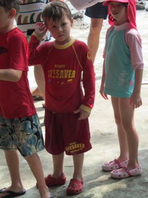 Hadley and Jono's birtday at VRC at Sai Kung.