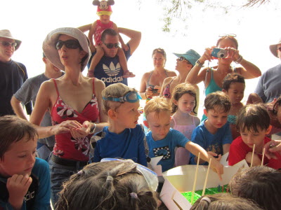 Hadley and Jono's birtday at VRC at Sai Kung.