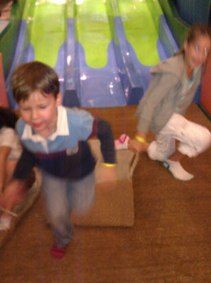 On the AMC carpet slide.