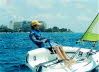 Jaime sailing.