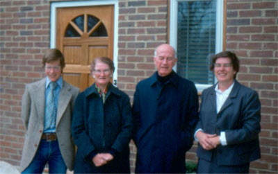 1978 - Peter, Aunty D, Grandad Boyce and Mum.