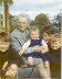 Grandma Stevenson with Andrew, Susan, David and Gordon.