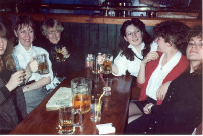 Susan with the BDP reception girls.